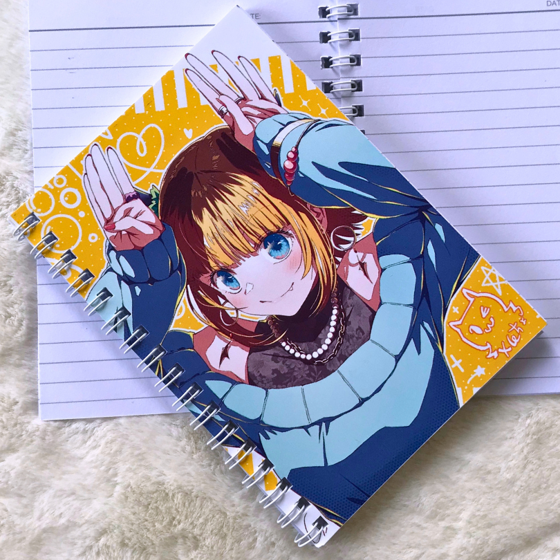Oshi No Ko Notebook Mem-cho Notebook A5 Wired Lined 1pc | Shopee ...