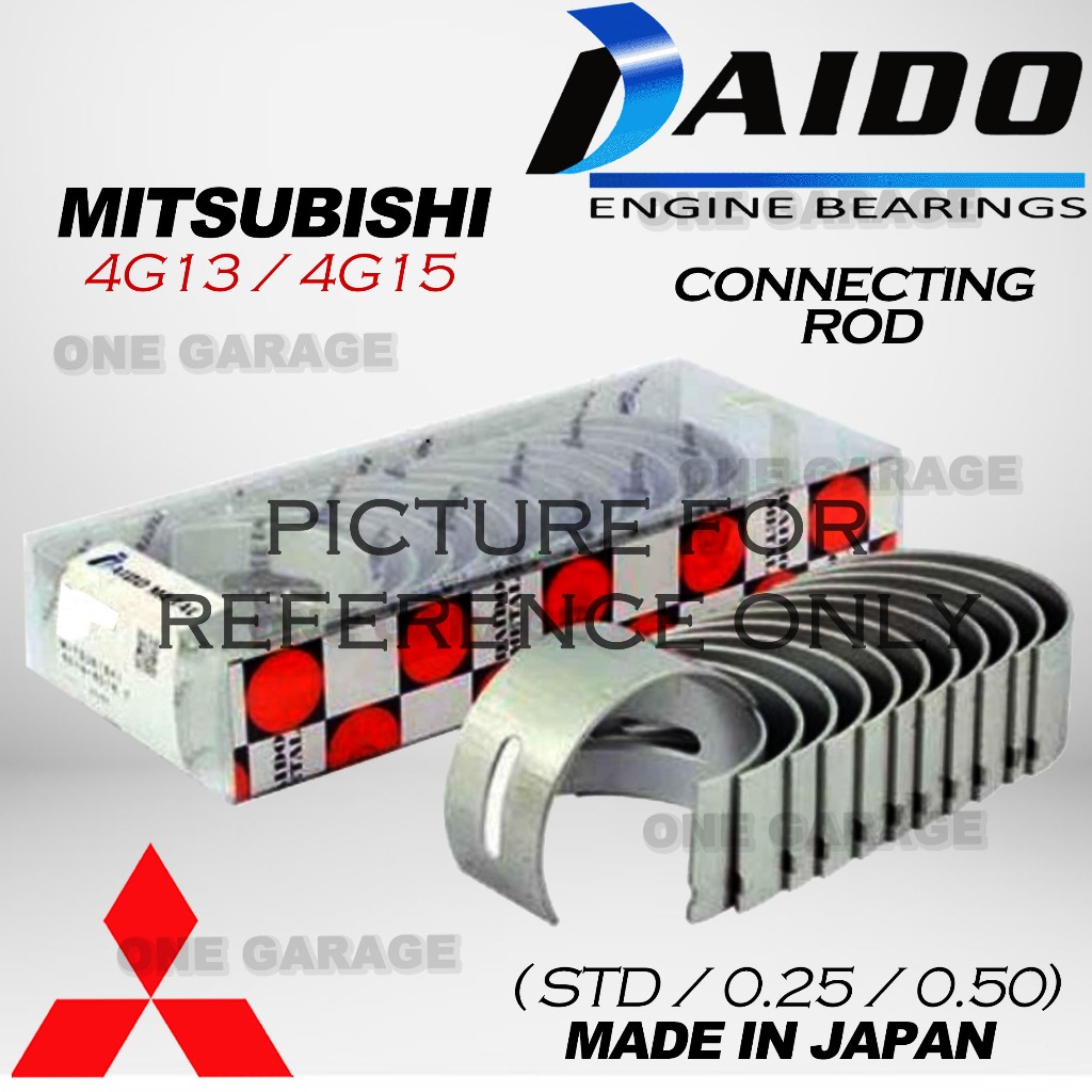 Connecting Rod Bearing For MITSUBISHI 4G13 / 4G15 (SET) | Shopee ...
