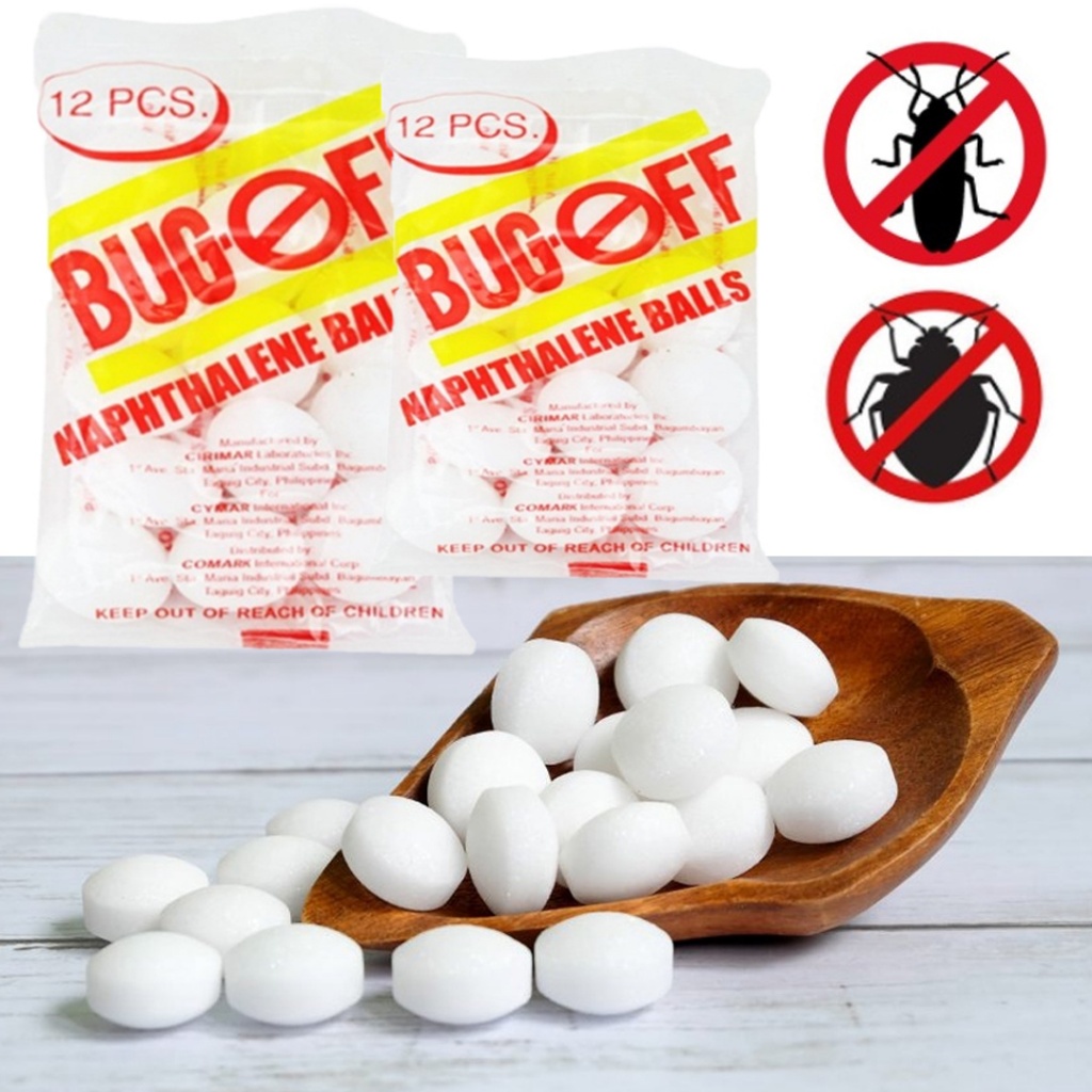 Bug off Napthalene Balls Shopee Philippines