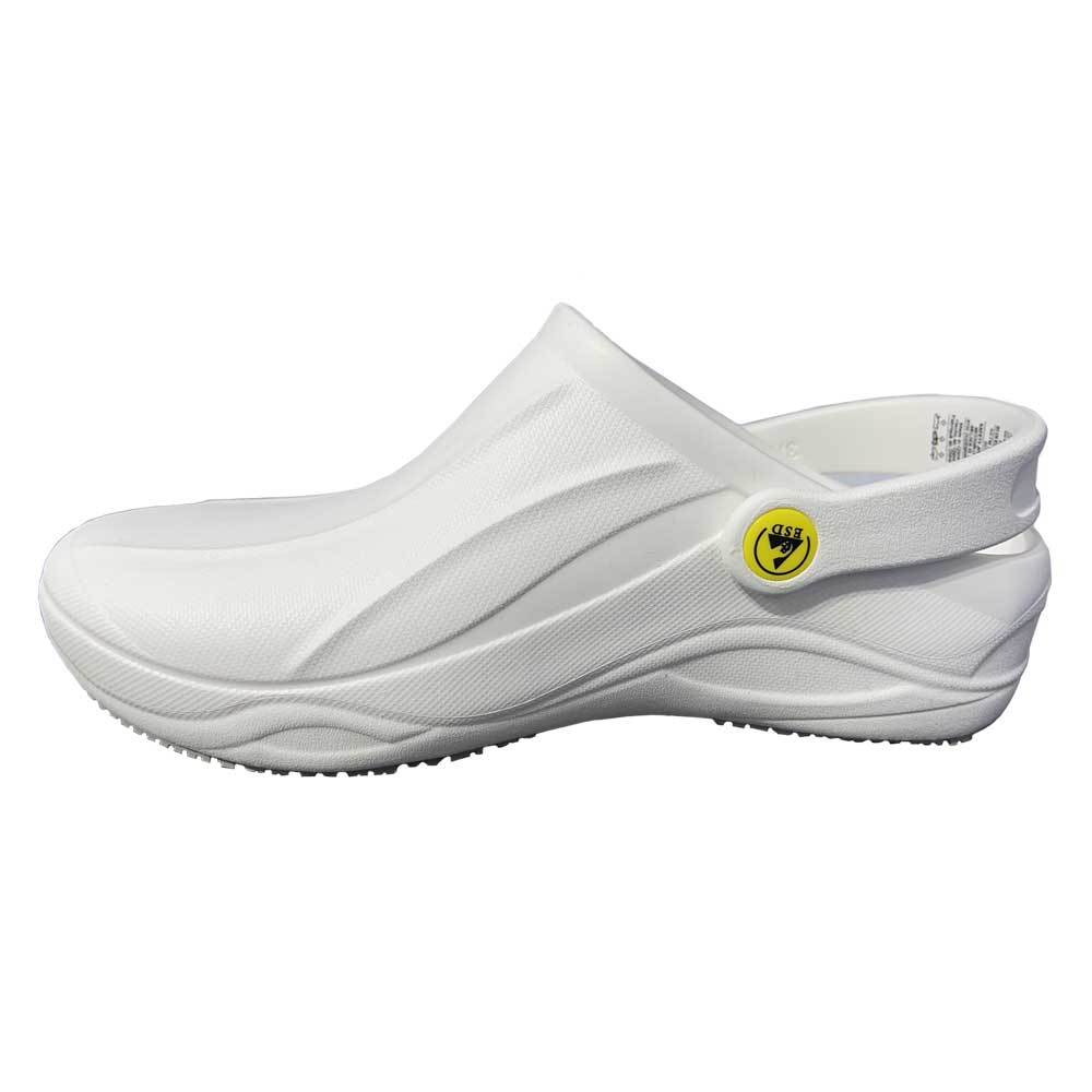 Safety Jogger Oxypas SMOOTH White Unisex Clogs Shoes for Doctors Nurses Medical Healthcare Prof