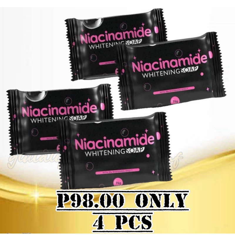 Prestige Niacinamide Whitening Soap 10x 75g (1PC & 4PCS) | Shopee ...