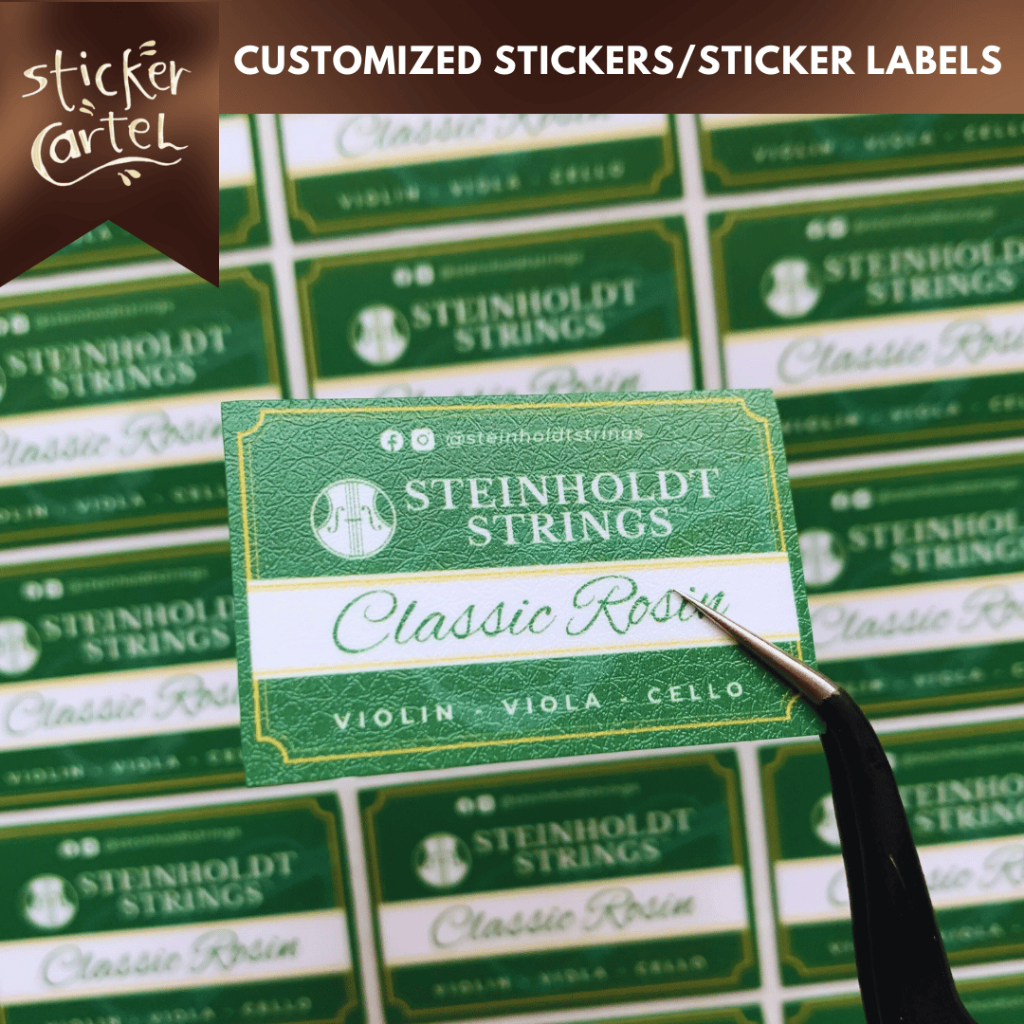 Customized Stickers and Sticker Labels /// MADE TO ORDER WITH NO ...