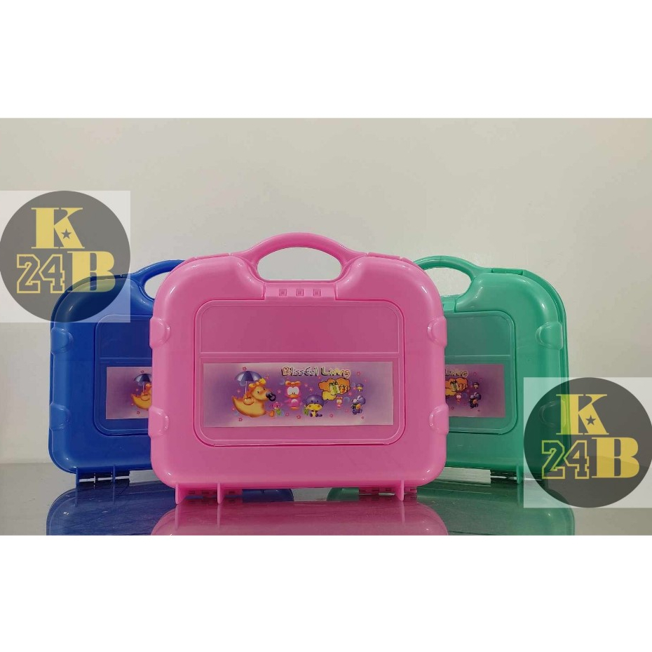 #2004 Uniware School Attache Case w/handle (Random Color) | Shopee ...