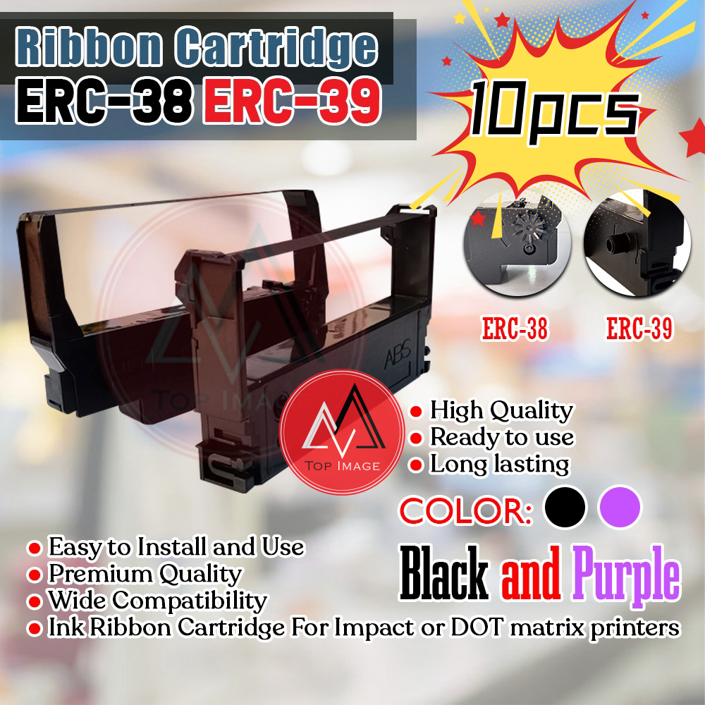 10pcs Epson TM-U220 Compatible ERC-38 ERC-30 ERC-34 ERC-39 ERC-43 ...