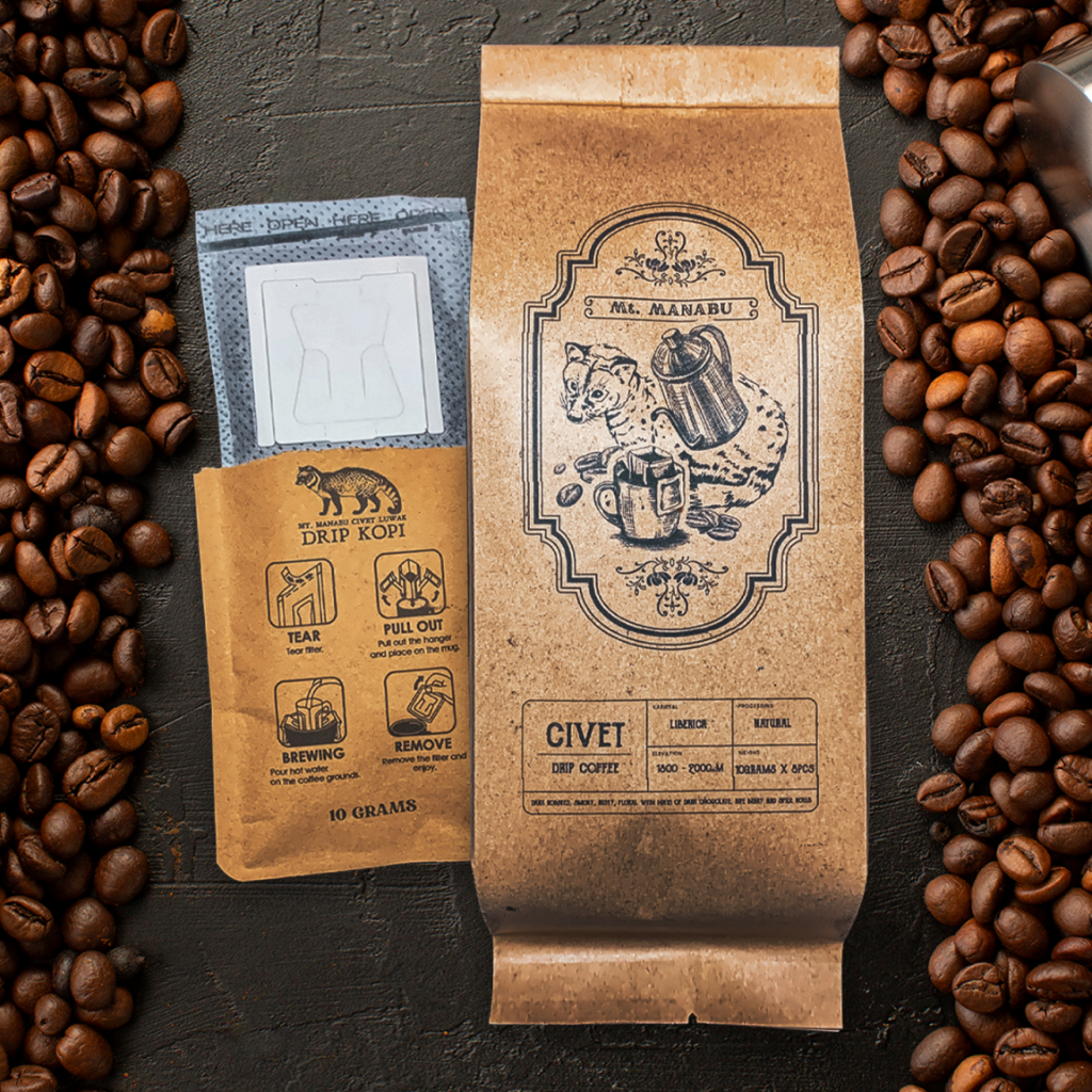 コーヒー ALAMID Philippine Civet Coffee 100g Alamid | Philippine Civet Coffee: Liberica Gold – BASILIO