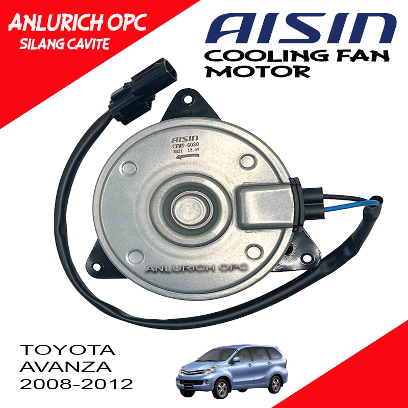 AISIN RADIATOR FAN MOTOR TOYOTA AVANZA 2007-2011 CFMT-6030/168000-8060 ...