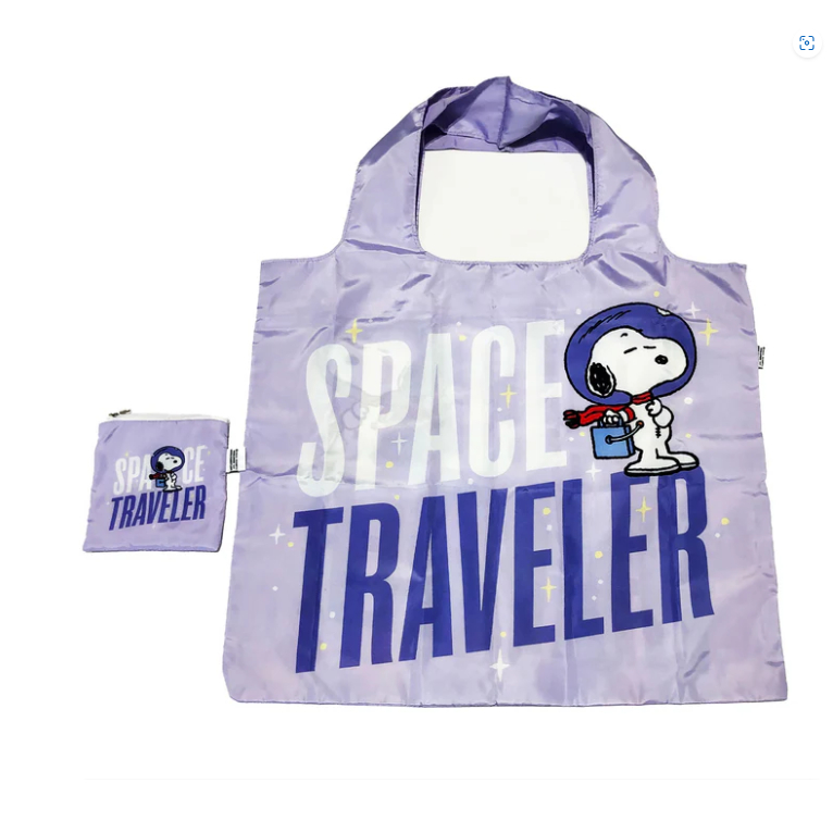 MINISO Snoopy the Little Space Explorer Collection Foldable Storage Bag ...