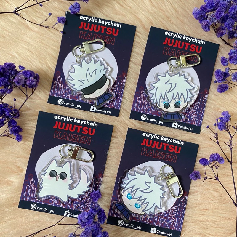 Gojo Satoru Jujutsu Kaisen Acrylic Keychain
