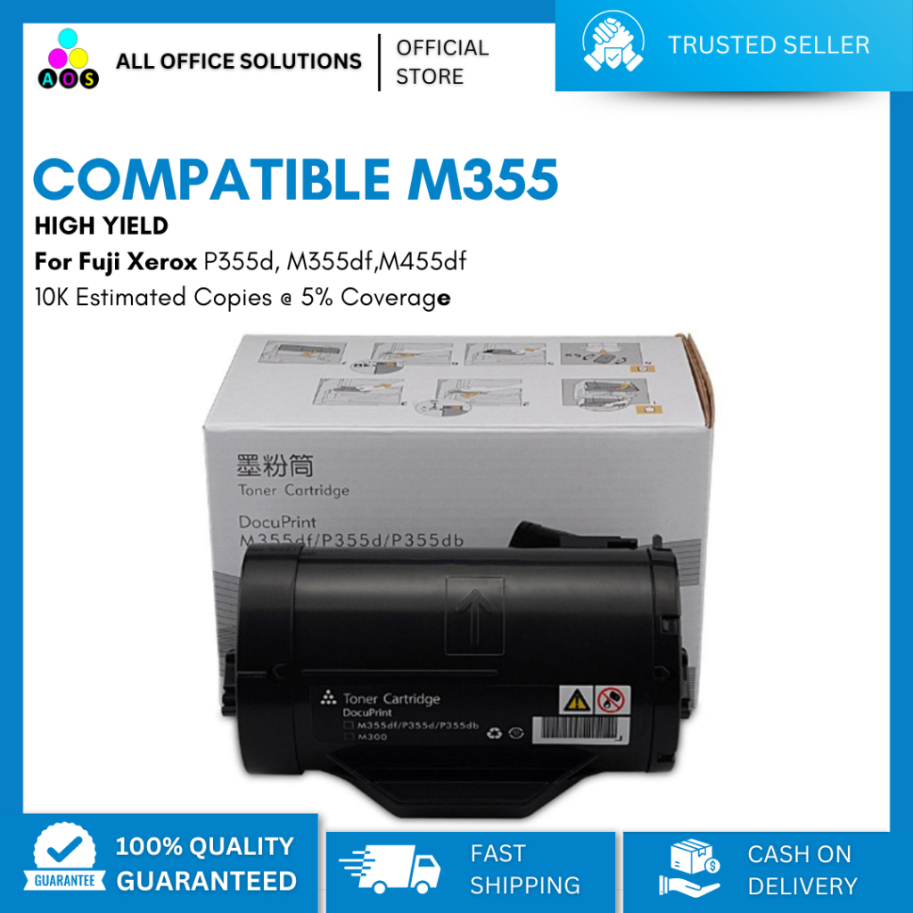 AOS Fuji Xerox Toner Cartridge Compatible M355 Series Low Yield ...