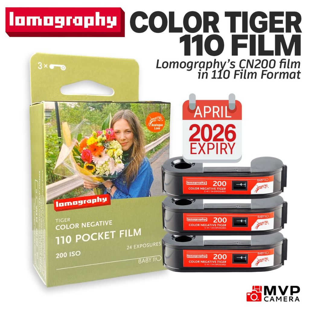 LOMOGRAPHY Lomography Color Tiger 110 Single Film - Analogue Photography