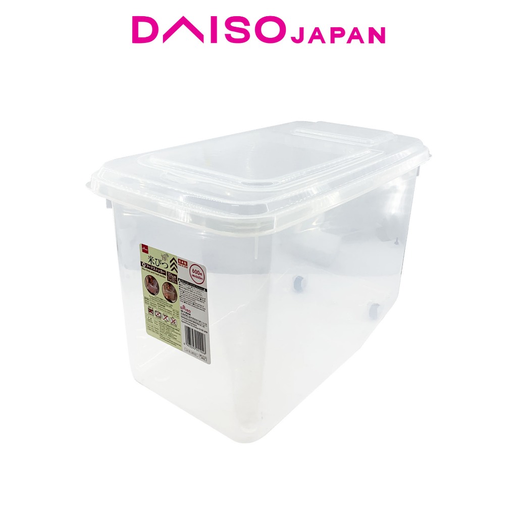 Daiso Rice Chest and Food Stocker (13.6L) | Shopee Philippines
