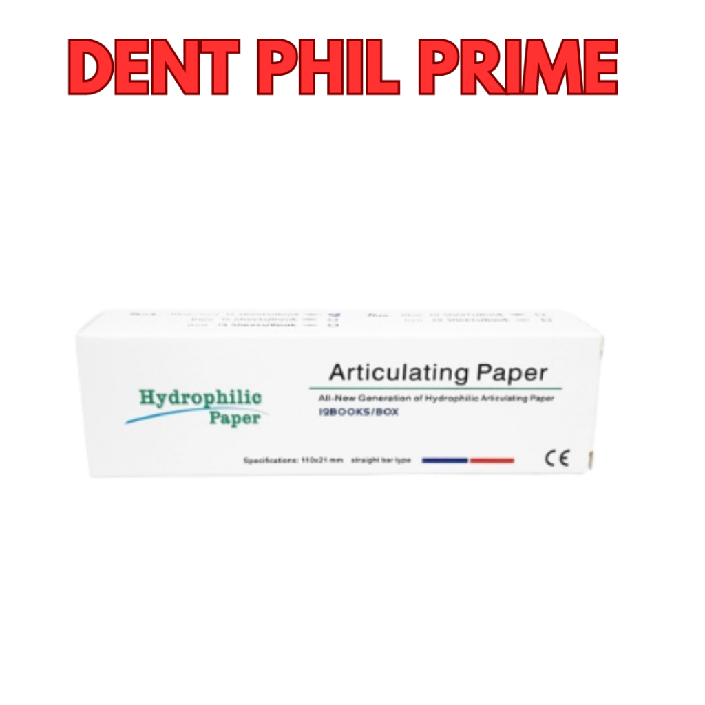 Dent Phil Prime 1 Pad Articulating Paper Hydrophilic Paper High Quality ...