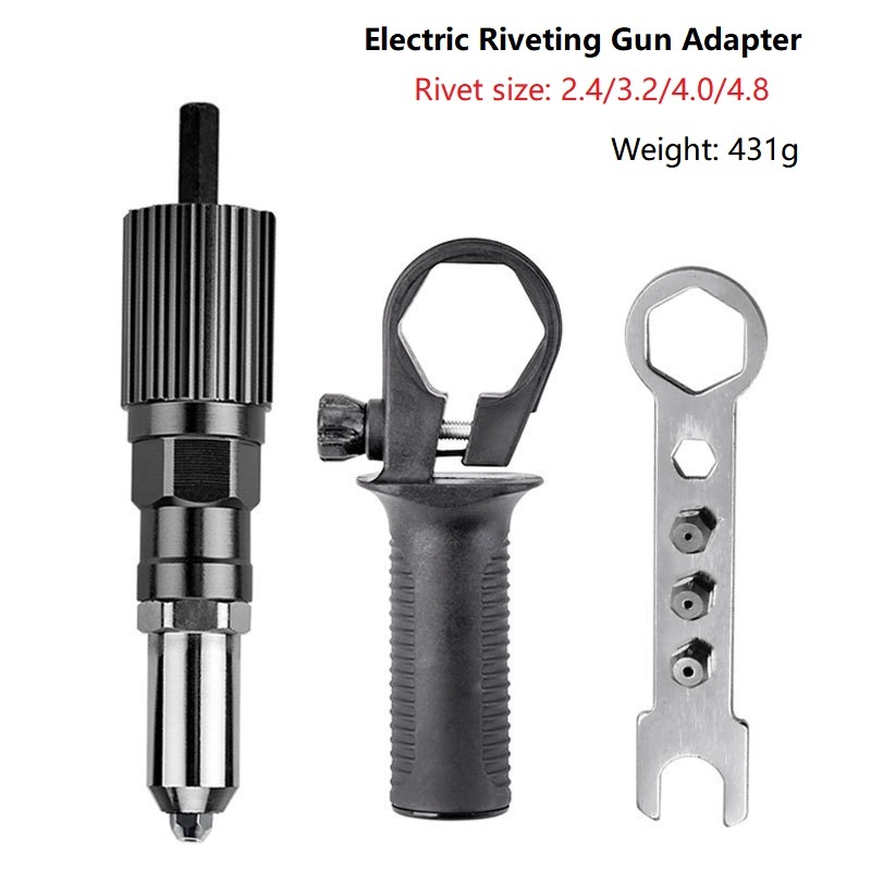 Electric Riveter Drill Rivet Machine Rivet Nut Riveting Electric Tool ...