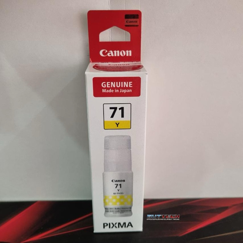 Canon GI-71 Ink Bottle (Black, Cyan, Magenta, Yellow) | Shopee Philippines