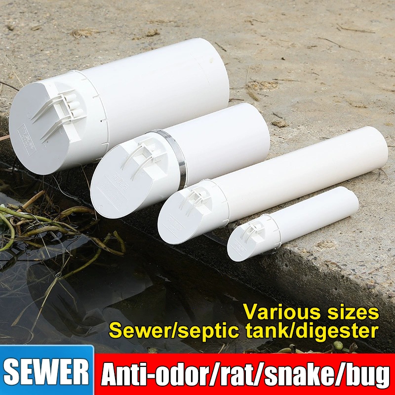 PVC drain pipe deodorant insect-proof cover Septic Tank Antifoul Pipe ...