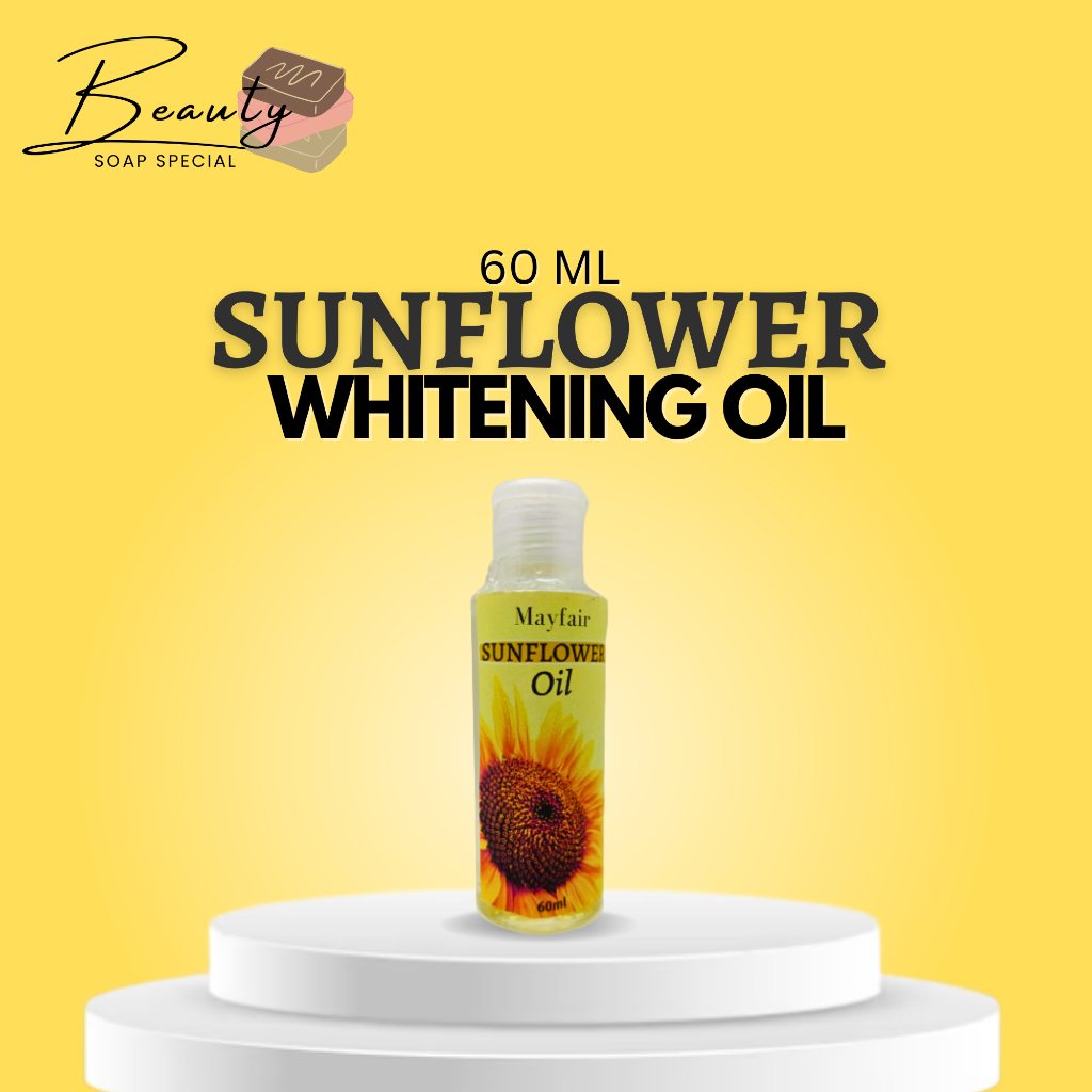 Sunflower Oil Original For Hair Underarm Spa Salt By Mayfair 60ml