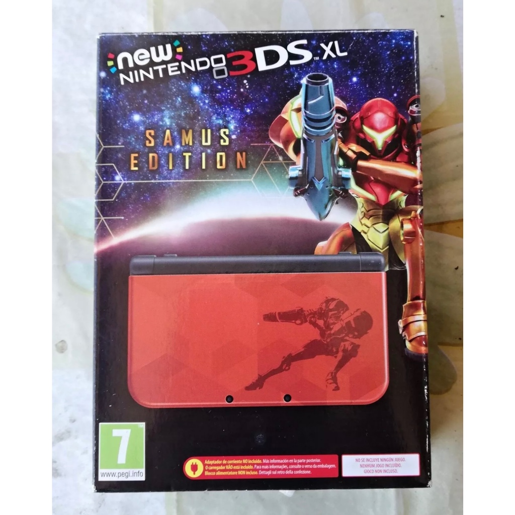 New Nintendo Console 3ds XL Samus Limited Edition English Version