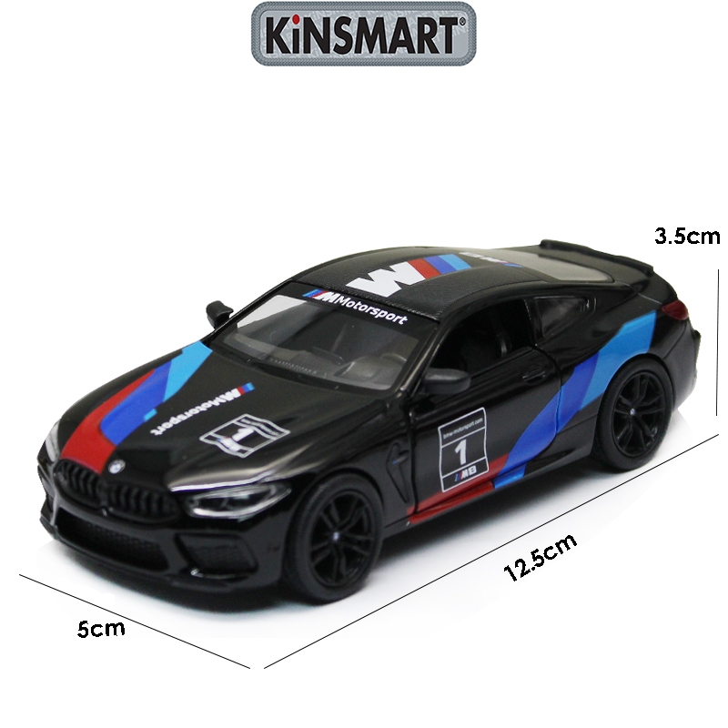 Kinsmart 1:38 BMW M8 Competition Coupe Diecast Vehicle Model RIC (19911 ...
