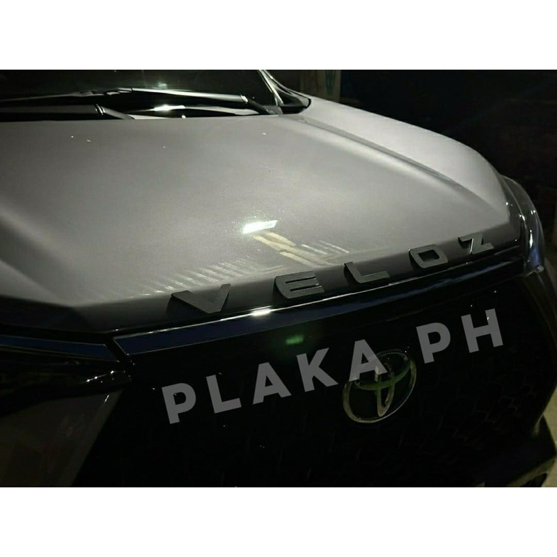 Hood emblem for Toyota Veloz (Can apply on Any model) | Shopee Philippines