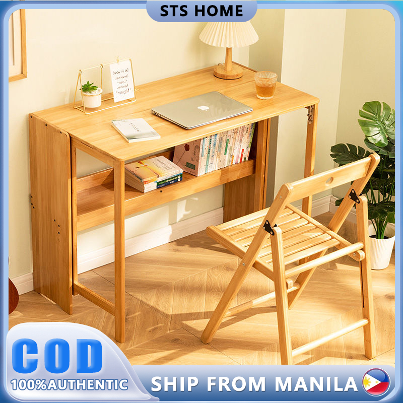 Bamboo Computer Table Work Study Table Furniture Home Office Desktop ...