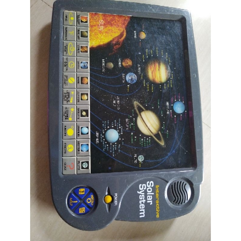 Interactive Solar System Pad Preloved from UK Box | Shopee Philippines