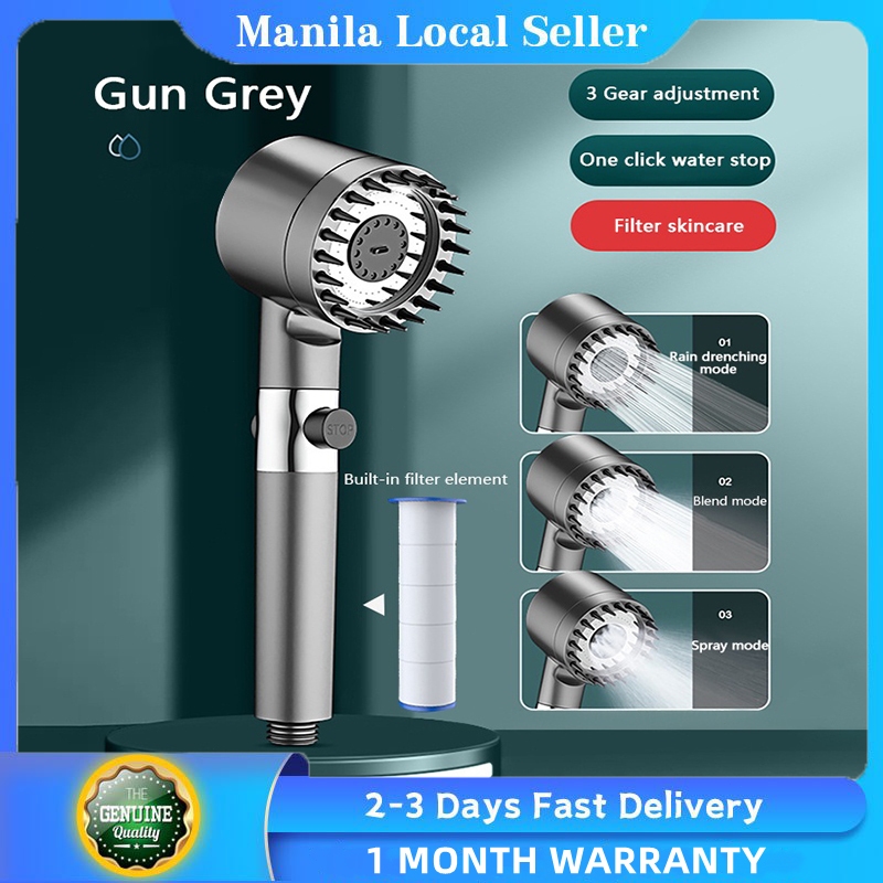 3 in 1 Shower Head with Hose Set High Pressure Shower Sprayer Shower ...