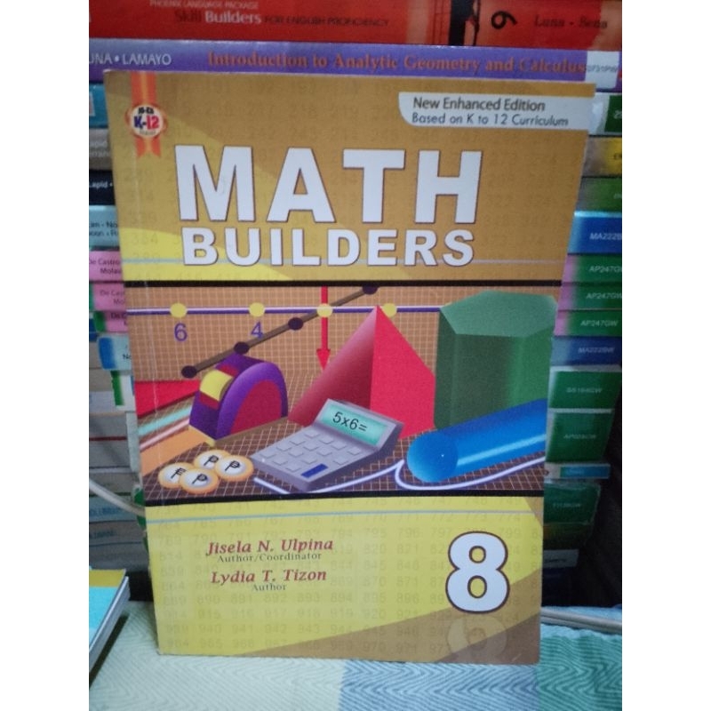MATH BUILDERS grade 8 (brandnew | Shopee Philippines
