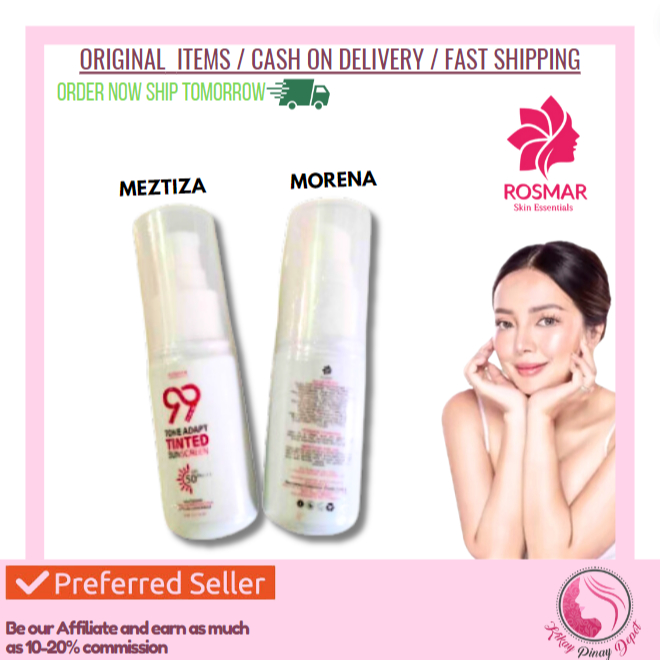 ROSMAR 99 TONE ADAPT TINTED SUNSCREEN SPF 50 | Shopee Philippines