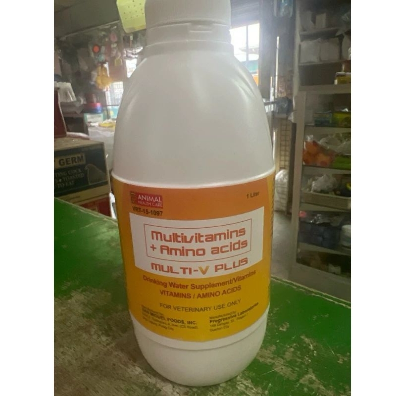 MULTI-V PLUS 1LITER_vitamins+ amino acids. for veterinary use only ...