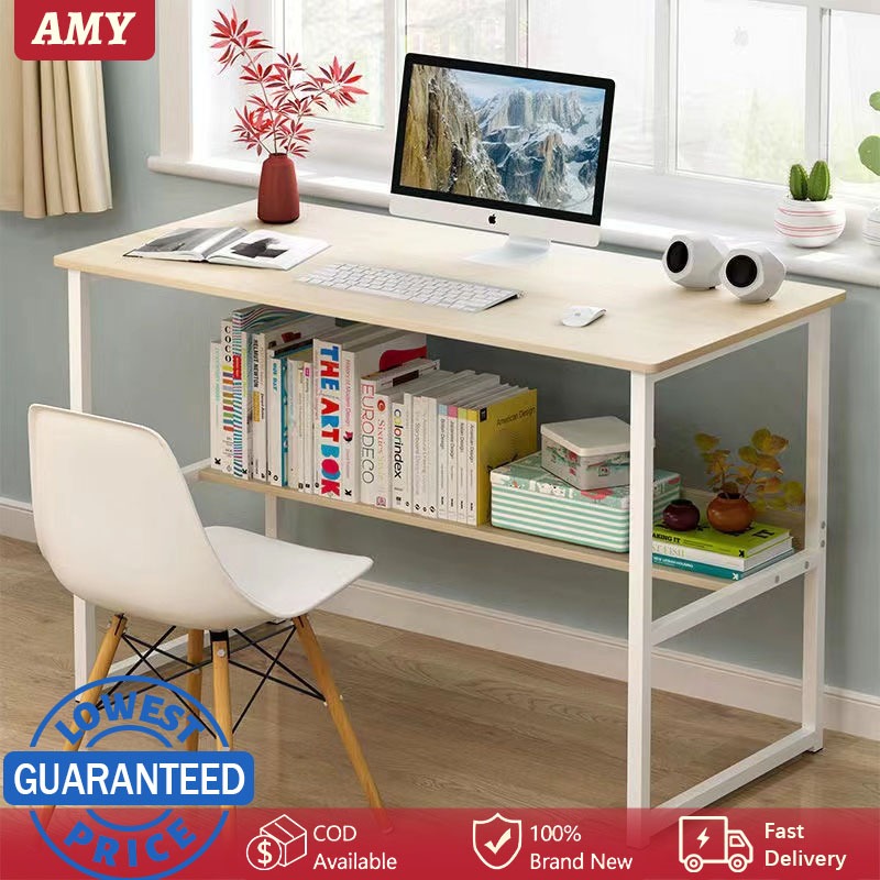 COD Office Table Study table Table Desktop Computer Table Desk 2 Layer ...
