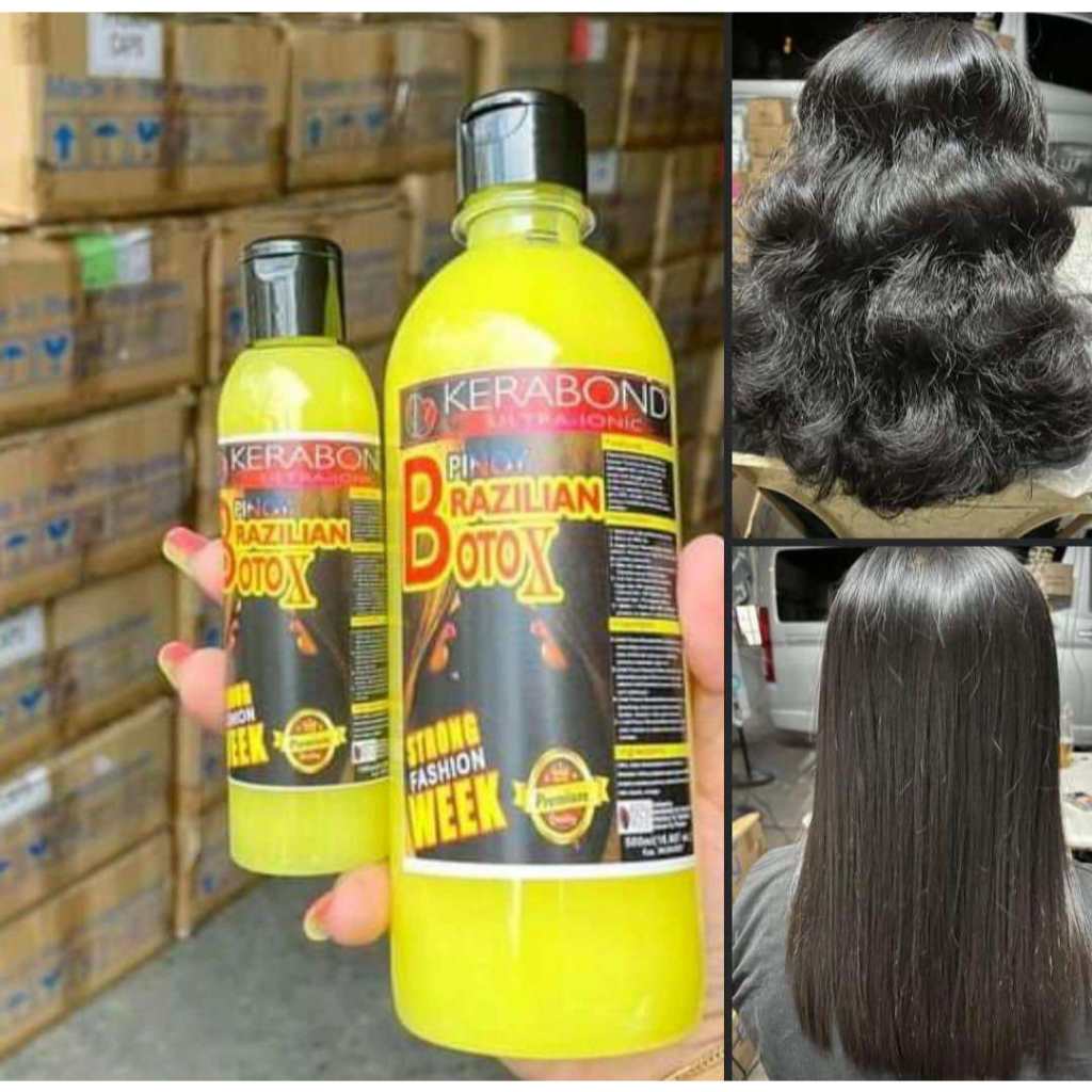 KERABOND Brazilian Keratin Blowout Botox STRONG MILD Hair Treatment 500ml 100ml