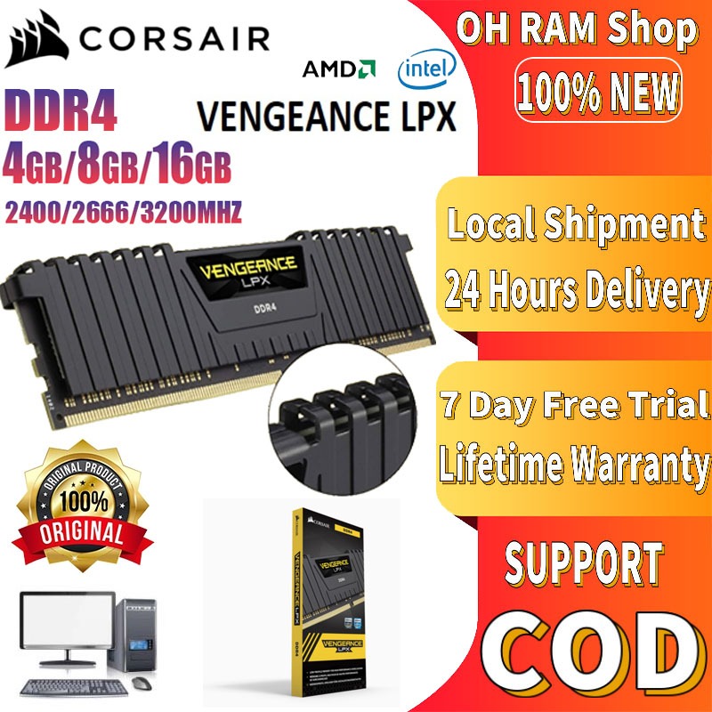 Lpx 8gb Vengeance 3200mhz 8GB/16GB Corsair Vengeance LPX DDR4