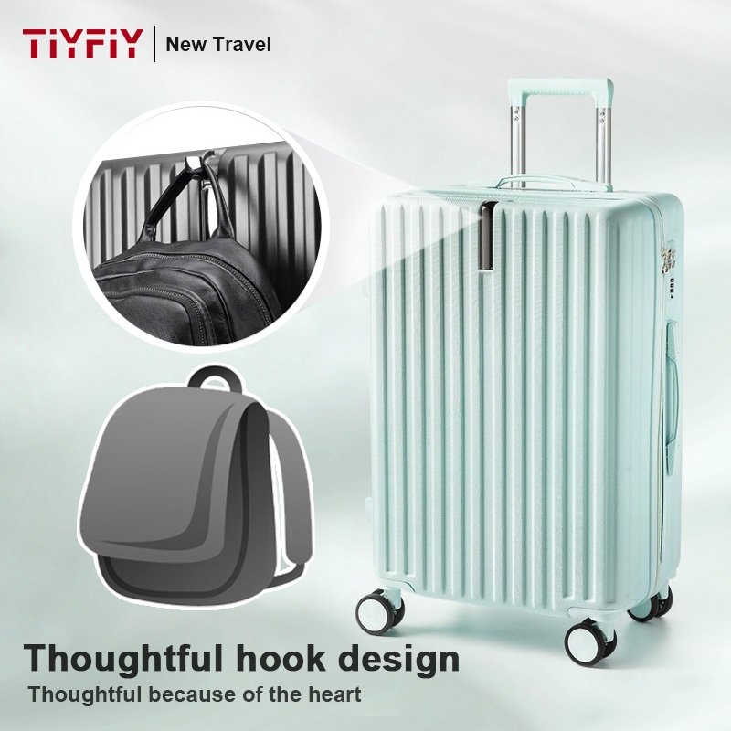 Transparent Tiffany Blue Luggage For Your Special Someone, Cabin