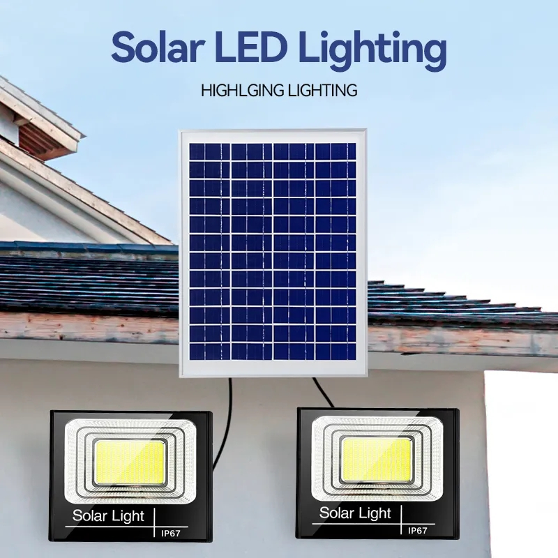 Solar Emergency LED Light 65 WATTS Solar Light Outdoor Waterproof Solar ...