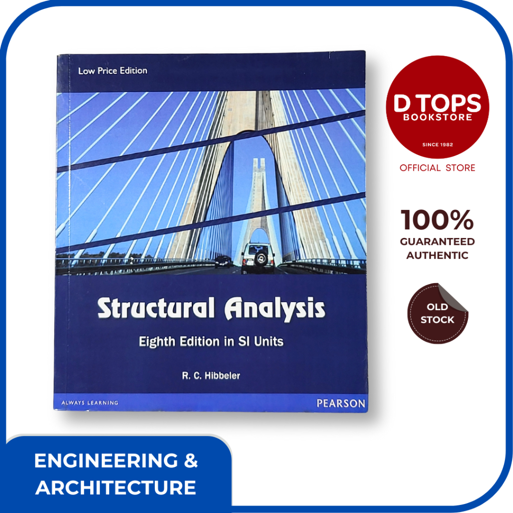 STRUCTURAL ANALYSIS Eight Edition in SI UNITS by R. Hibbeler | Shopee Philippines