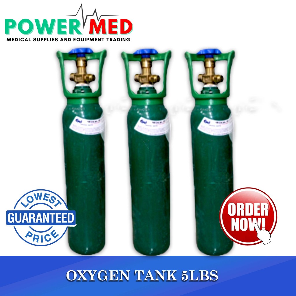 OXYGEN TANK 5LBS PER PIECE SURRMED | Shopee Philippines