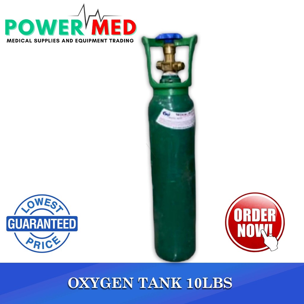 OXYGEN TANK 10LBS PER PIECE SURRMED | Shopee Philippines