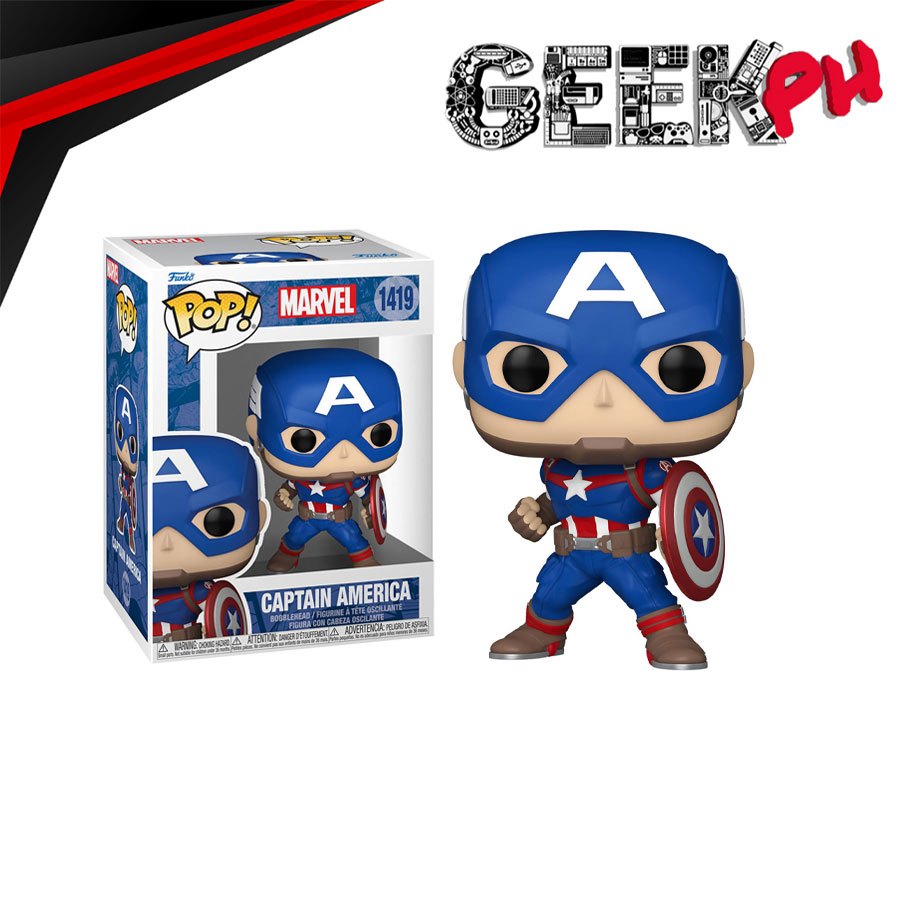 Funko Pop! Marvel: Marvel New Classics - Captain America sold by Geek ...