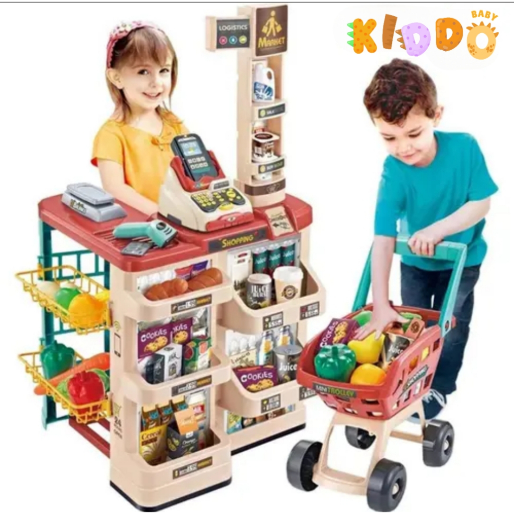 Grocery Stores Grocery Game Toys Supermarket Cash Register Shop