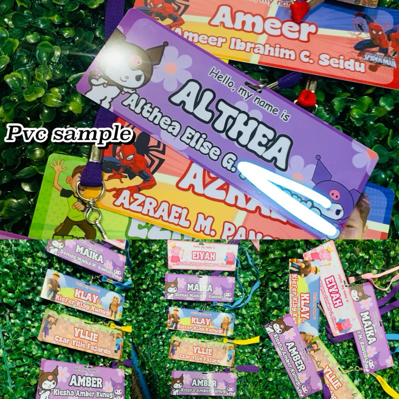 Shop pvc name tag personalized for Sale on Shopee Philippines