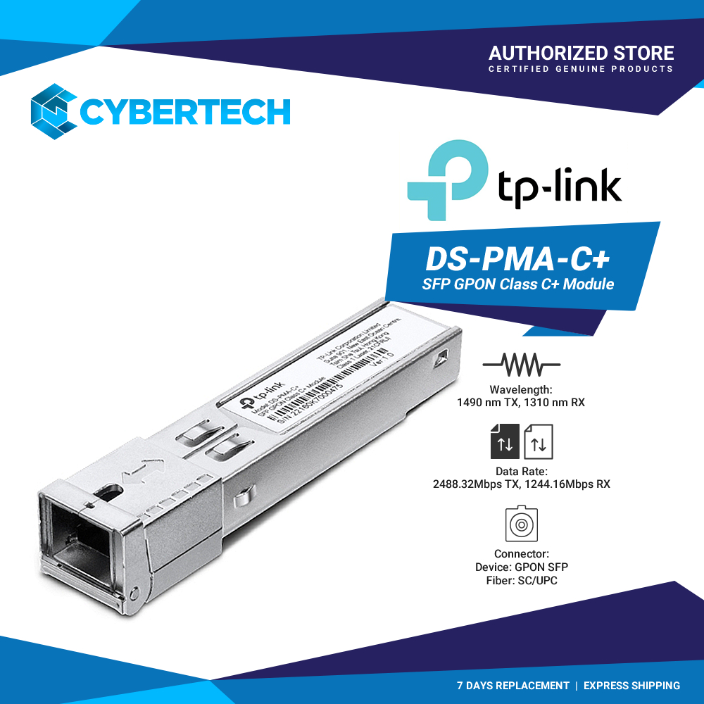 Tp-Link DS-PMA-C+ SFP GPON Class C+ Module | Shopee Philippines
