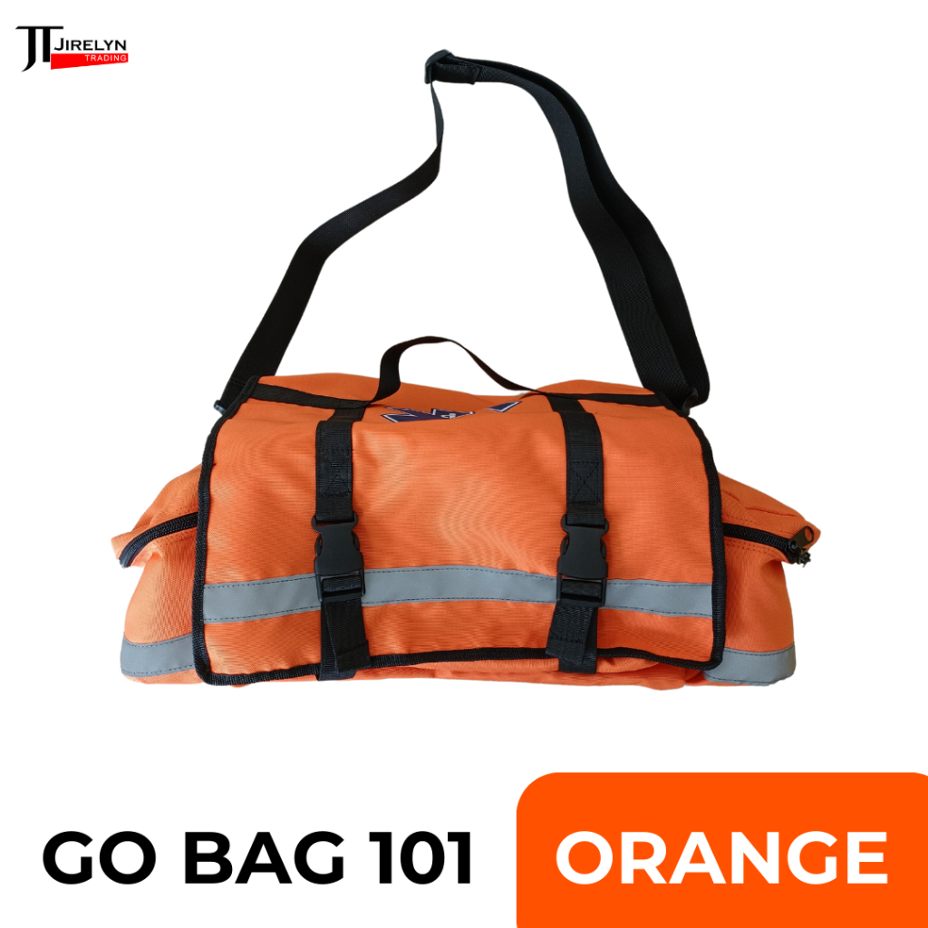 Go Bag 101 Heavy Duty Medical Bag Sling Bag Rescue or Personalized Kit 51cm x 32cm x 18cm Shopee Philippines
