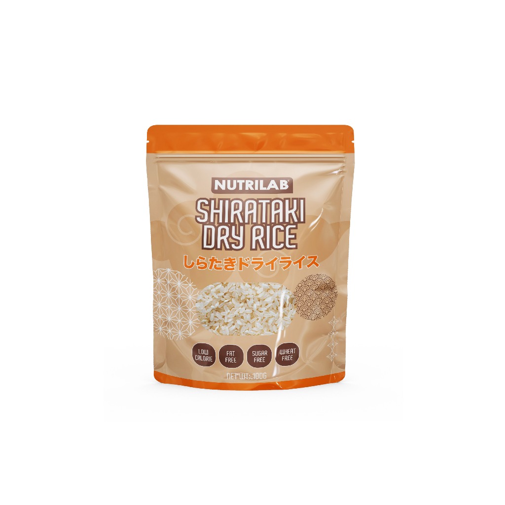 FDA NUTRILAB SHIRATAKI/KONJAC DRIED RICE 100g LOW CARB | Shopee Philippines