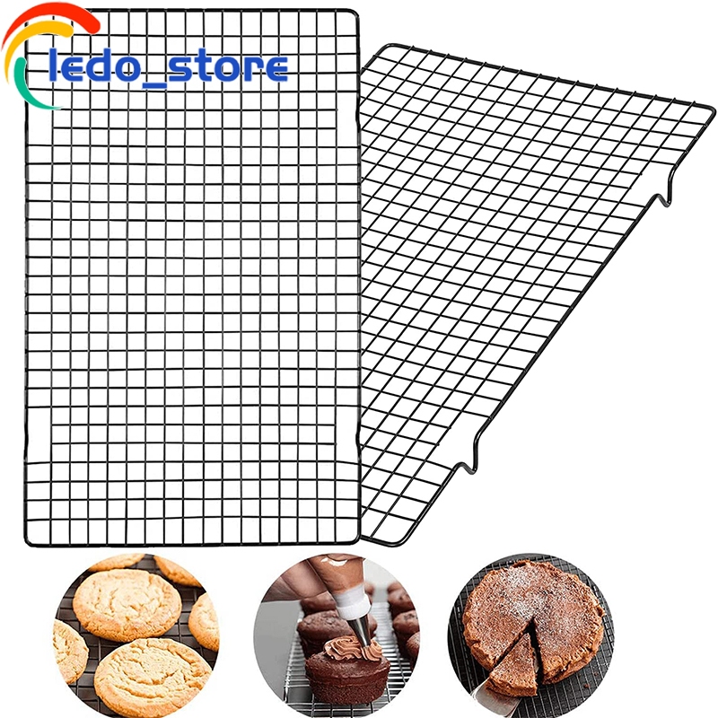 Cooling Rack for Baking 2-Pack Baking Rack Thick Wire Cookie Rack for ...