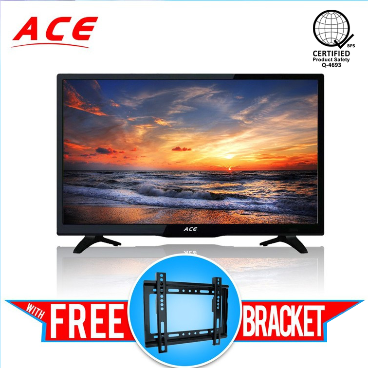 ACE 24" Super Slim FULL HD LED TV LED-802 with bracket | Shopee Philippines