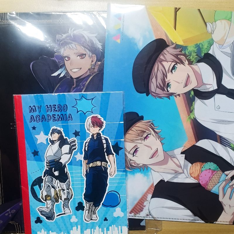 bundle sale assorted merch twisted wonderland folder a3 folder hero ...