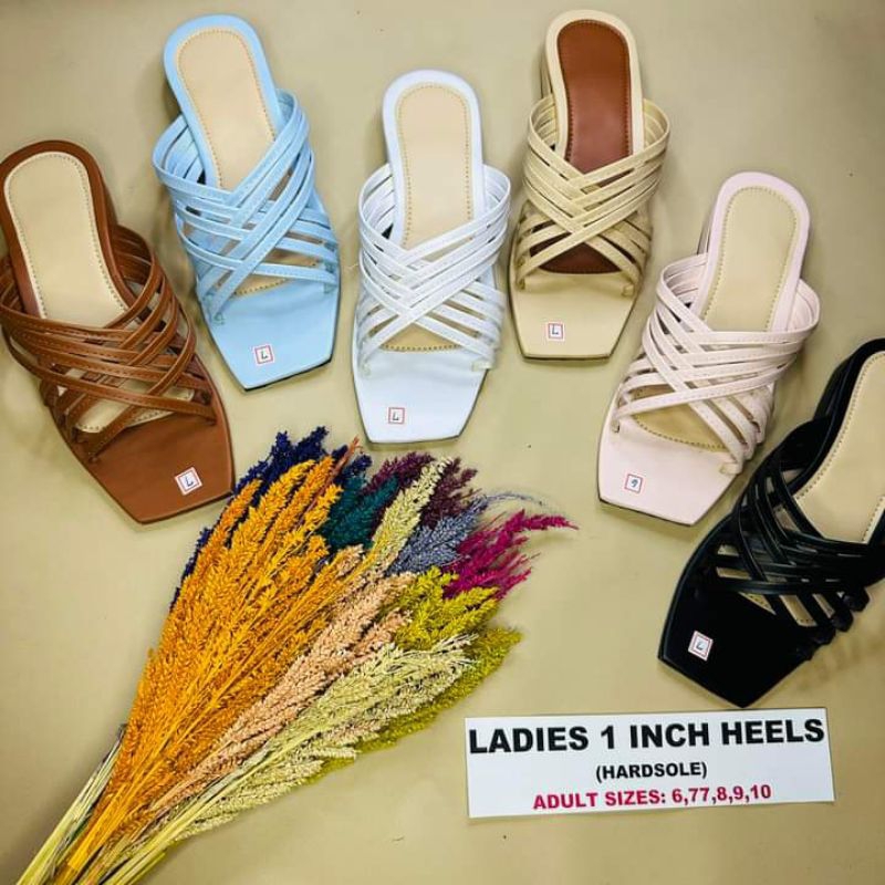 Premium Ladies Sandals (1 inch) | Shopee Philippines