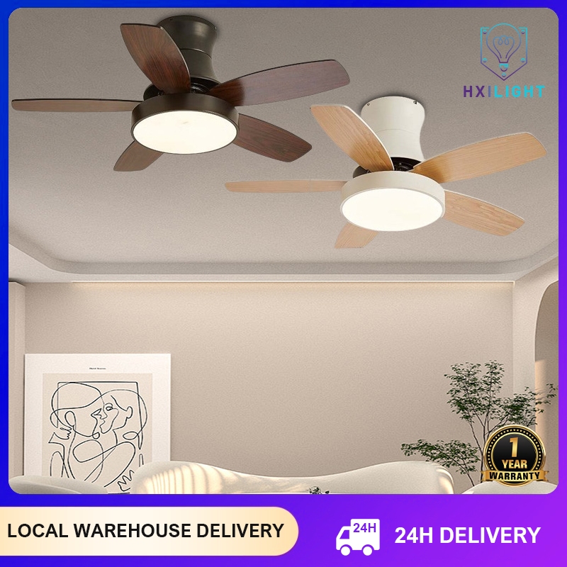 LED Fan Chandelier Living Room Cool Fan Light 42/48 Inch Remote Control