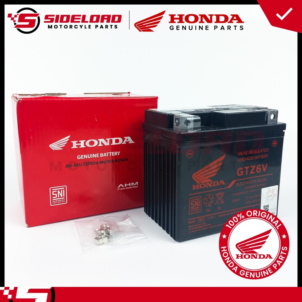 Honda Click 125i Battery (GTZ6V) (GS YUASA) (31500-KZR-602) | Shopee