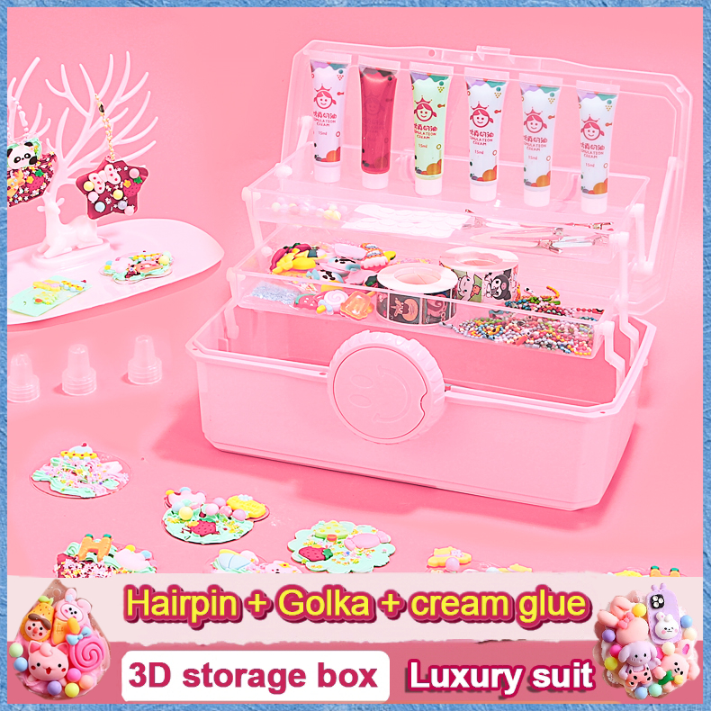 1855 pcs Customized sticker goo card DIY cream guke luxury girls full ...